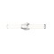 Z-Lite Cooper Vanity, 1-Light, 25 In.W x 4 In.L x 4.75 In.H, Brushed Nickel/Frosted 1010-25W-BN-LED - alternate 1